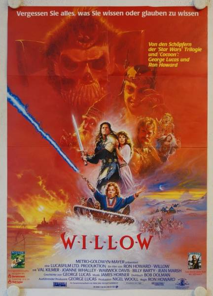 Willow original release german movie poster
